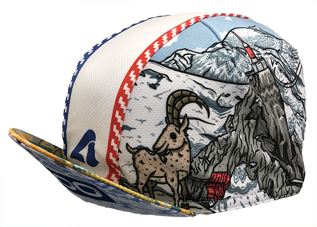 Illustrated caps AWOO